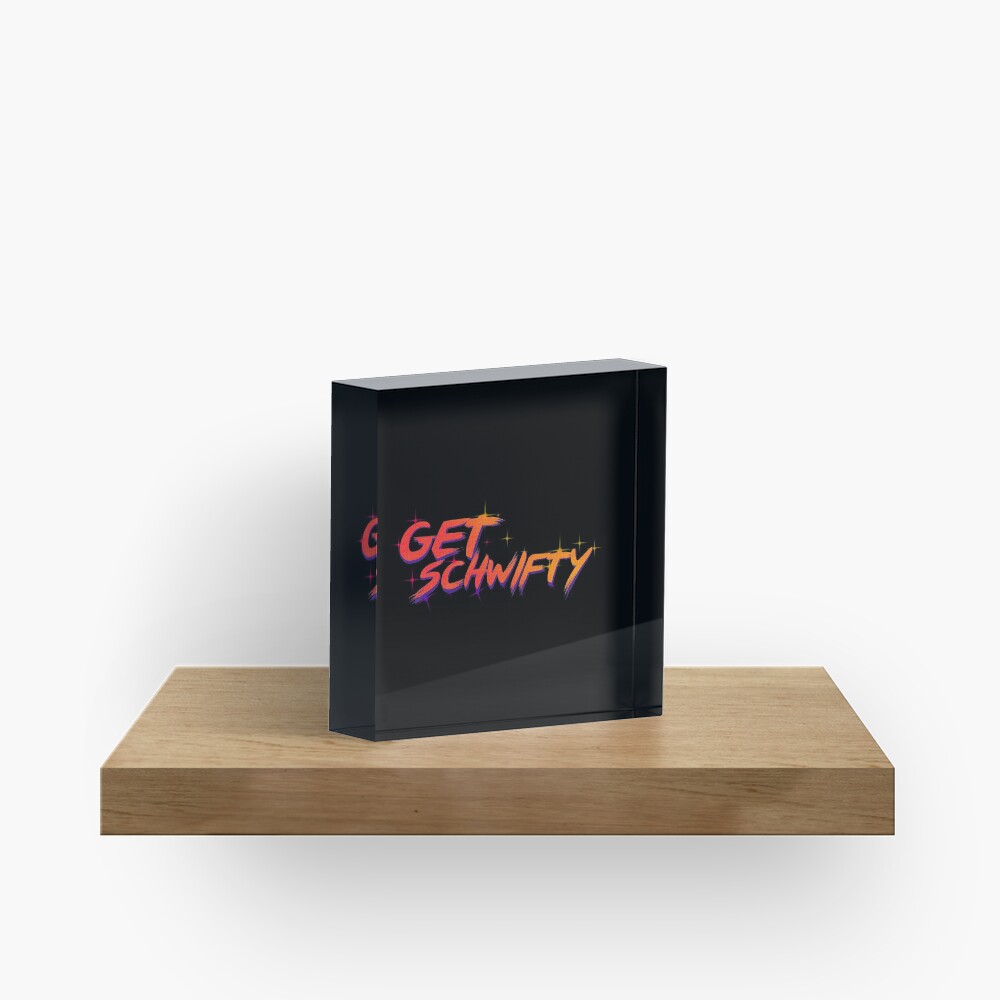 get schwifty rick and morty Acrylic Block