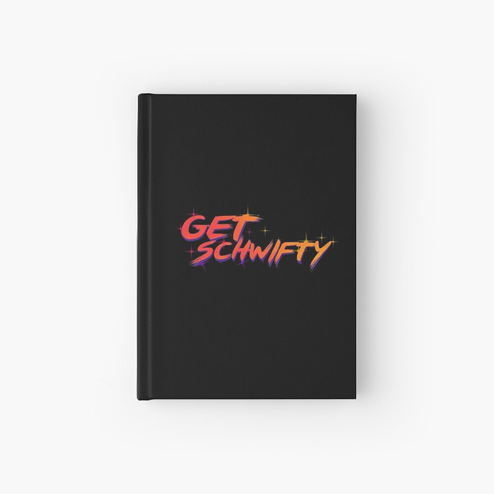get schwifty rick and morty Hardcover Journal