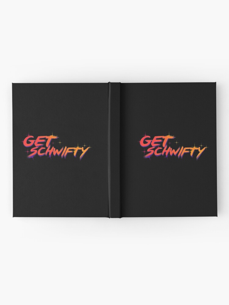 Alternate view of get schwifty rick and morty Hardcover Journal
