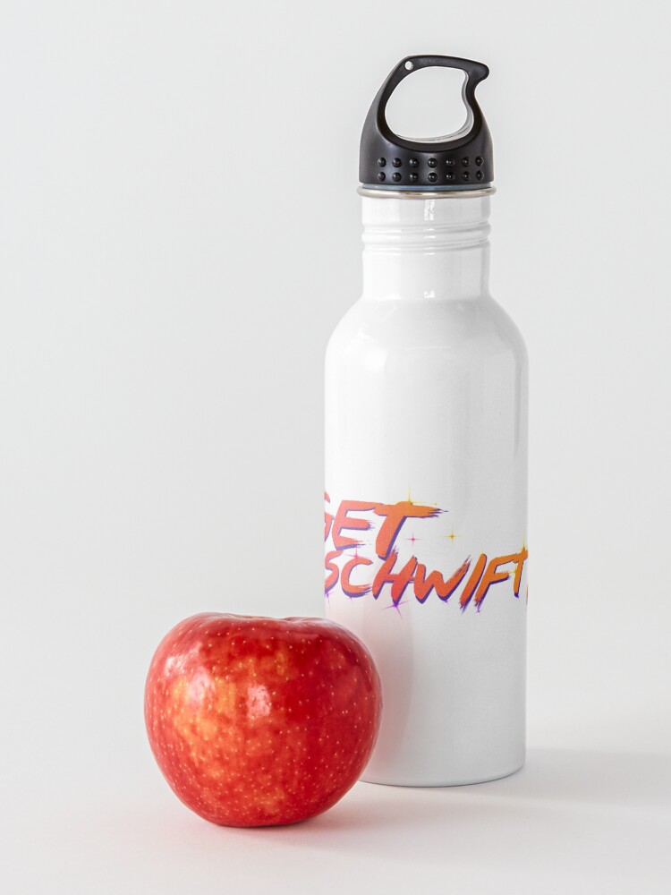 Alternate view of get schwifty rick and morty Water Bottle
