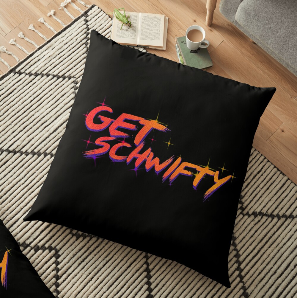 get schwifty rick and morty Floor Pillow