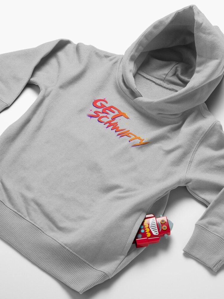 Alternate view of get schwifty rick and morty Toddler Pullover Hoodie