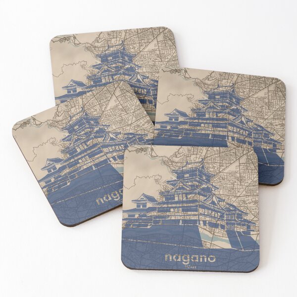 Item preview, Map + Silhouette | Nagano designed and sold by CPTVDesign.