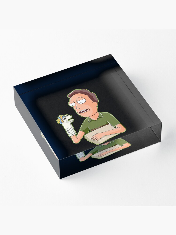 Alternate view of jerry smith Acrylic Block