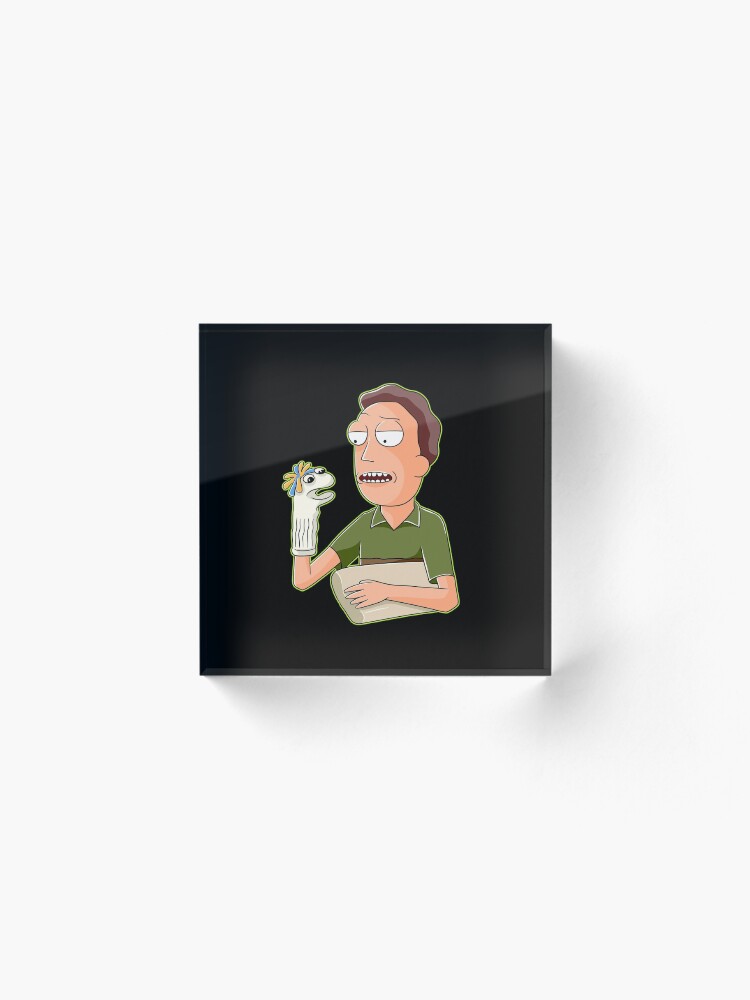 Alternate view of jerry smith Acrylic Block
