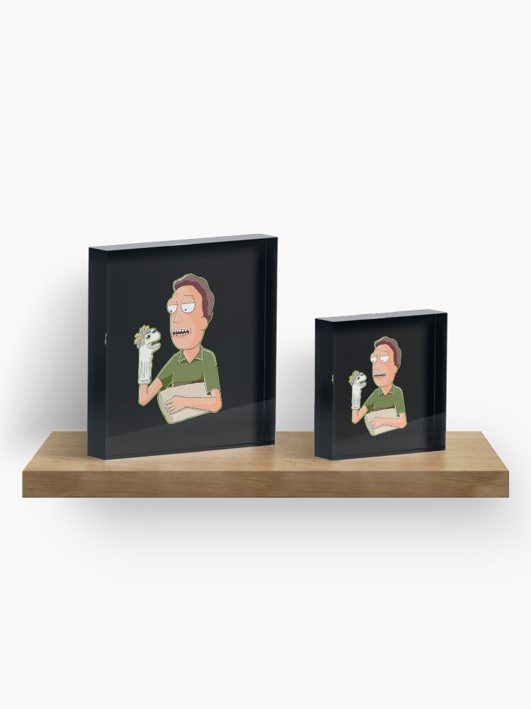Alternate view of jerry smith Acrylic Block