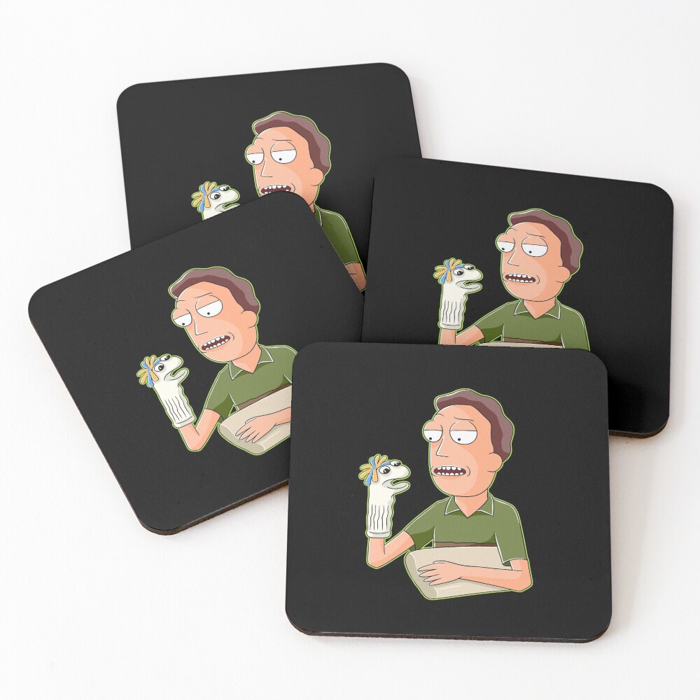 jerry smith Coasters (Set of 4)