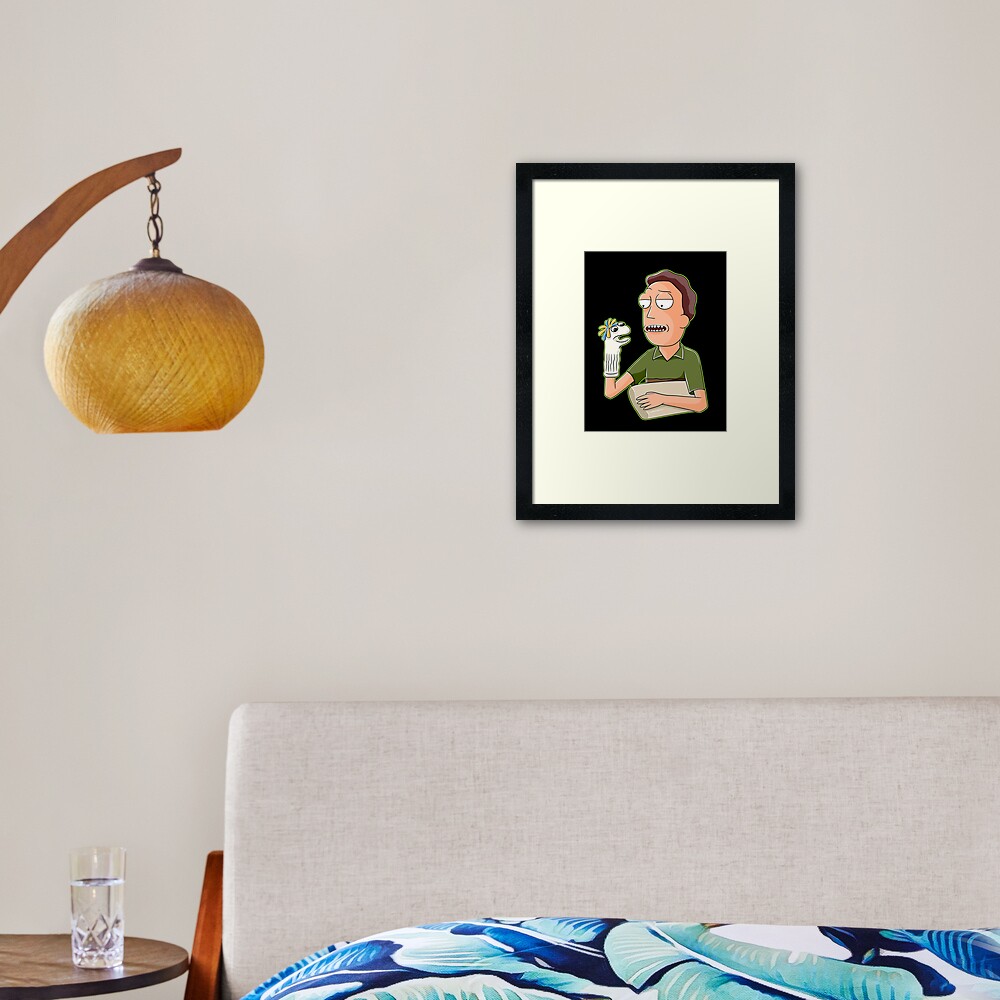jerry smith Framed Art Print