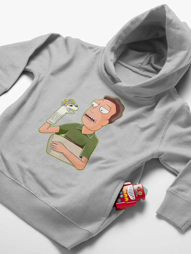 Alternate view of jerry smith Toddler Pullover Hoodie