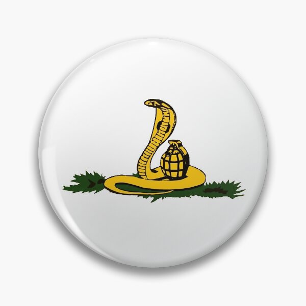 Item preview, Fuck around and find out - Cobra with Grenade Gadsden designed and sold by Edixo.