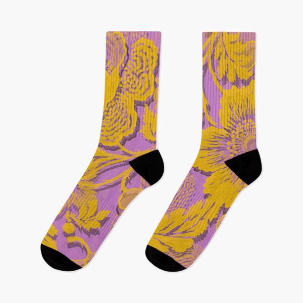 Item preview, Yellow Floral Pattern designed and sold by ItezaPatterns.