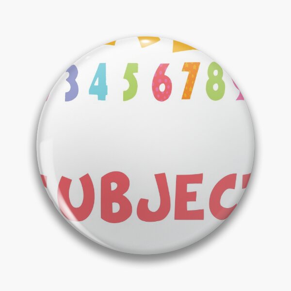 Item preview, Funny Math Pun product Math The Only Subject Counts designed and sold by Lisbob.