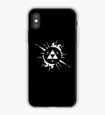 The legend of Zelda Triforce, White iPhone Case
