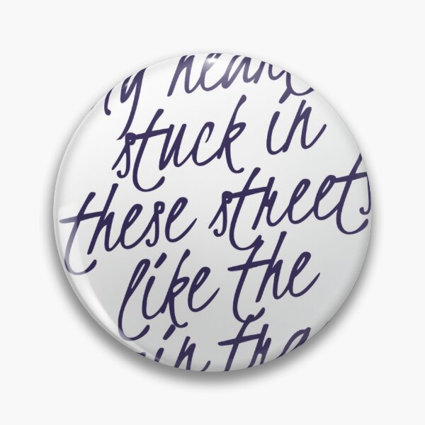 Item preview, My hearts stuck in these streets like the train tracks  designed and sold by boldtypex.