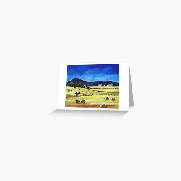 Bennachie at Inverurie Greeting Card