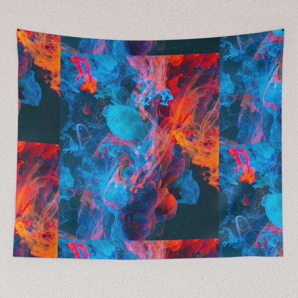 Item preview, Colorful smoky bright pattern designed and sold by cathelkav.