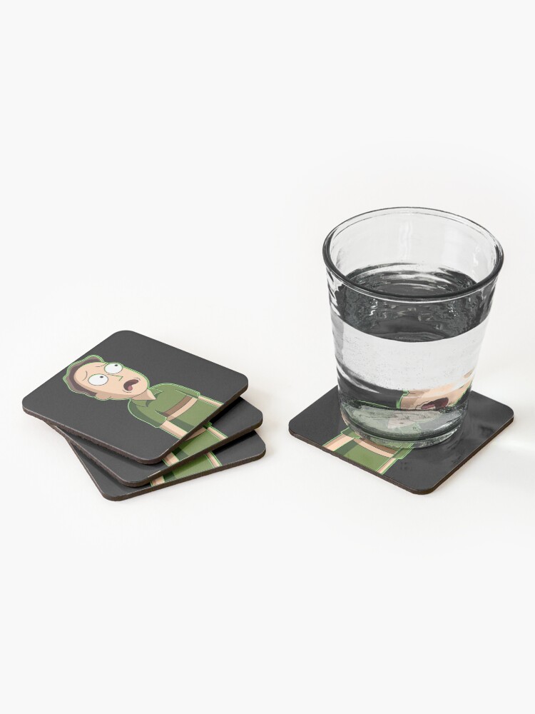 Alternate view of jerry smith Coasters (Set of 4)