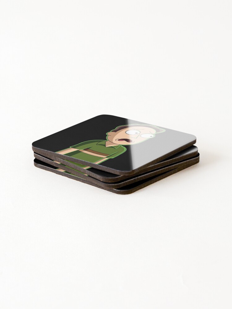 Alternate view of jerry smith Coasters (Set of 4)
