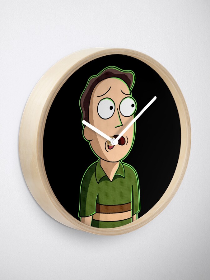 Alternate view of jerry smith Clock