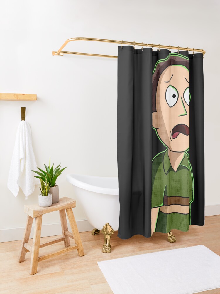 Alternate view of jerry smith Shower Curtain