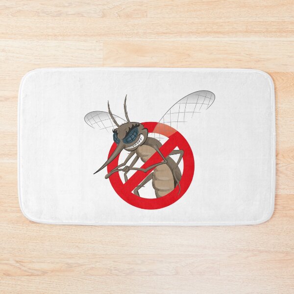 Item preview, Nature, Aedes aegypti mosquitoes stilt with prohibited sign. Ideal for informational and institutional related sanitation and care designed and sold by LucianoCosmo.