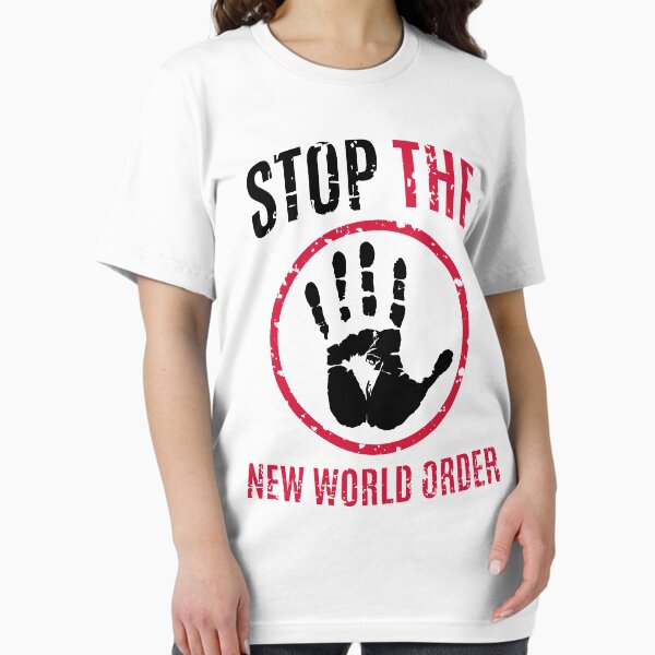 Item preview, Stop The New World Order designed and sold by VectorDesigner.