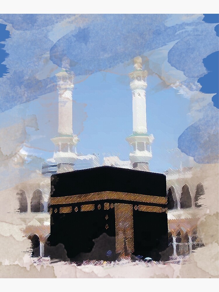 Temple Of Mecca Kaaba Crochet outlets Painting