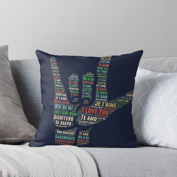 Item preview, I Love you in 25 different languages, American sign Language Gift  designed and sold by levsal.