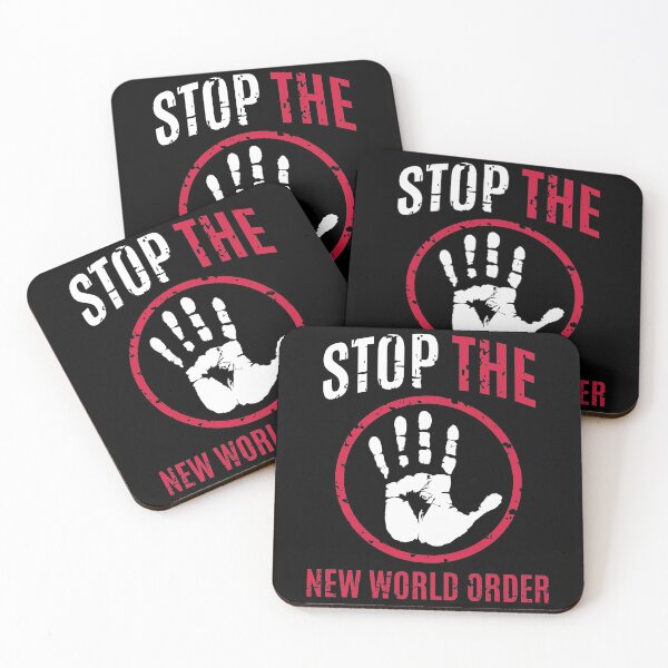 Item preview, Stop The New World Order designed and sold by VectorDesigner.