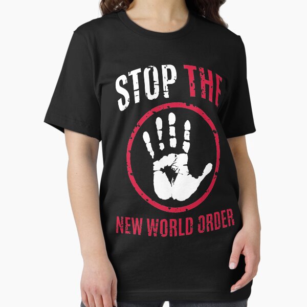 Item preview, Stop The New World Order designed and sold by VectorDesigner.