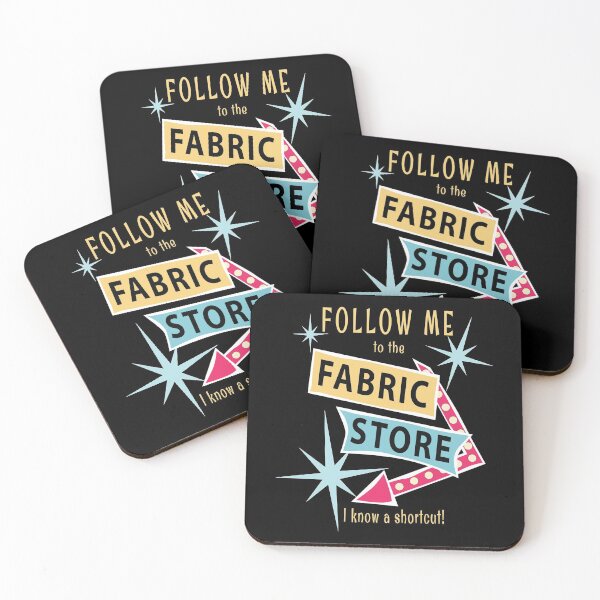 Item preview, Follow Me To The Fabric Store graphic designed and sold by Pinking-Sher.