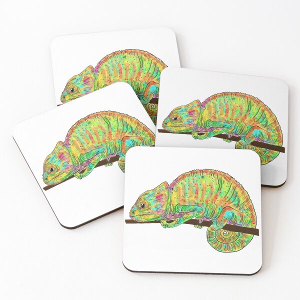 Item preview, Colorful Chameleon designed and sold by Smaragdas.
