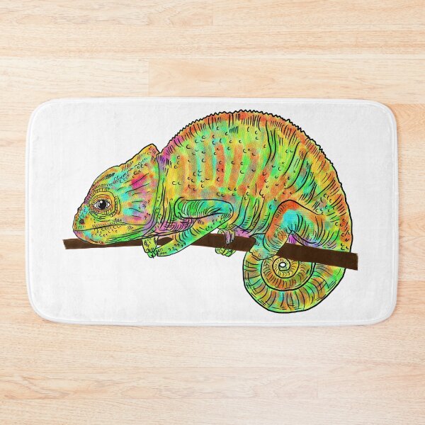 Item preview, Colorful Chameleon designed and sold by Smaragdas.