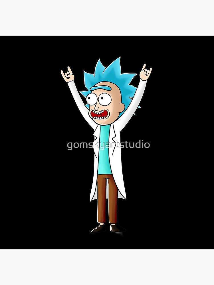 tiny rick by gomskyartstudio