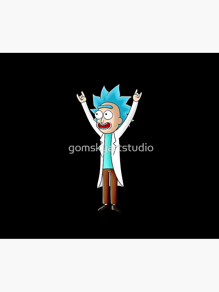 tiny rick by gomskyartstudio