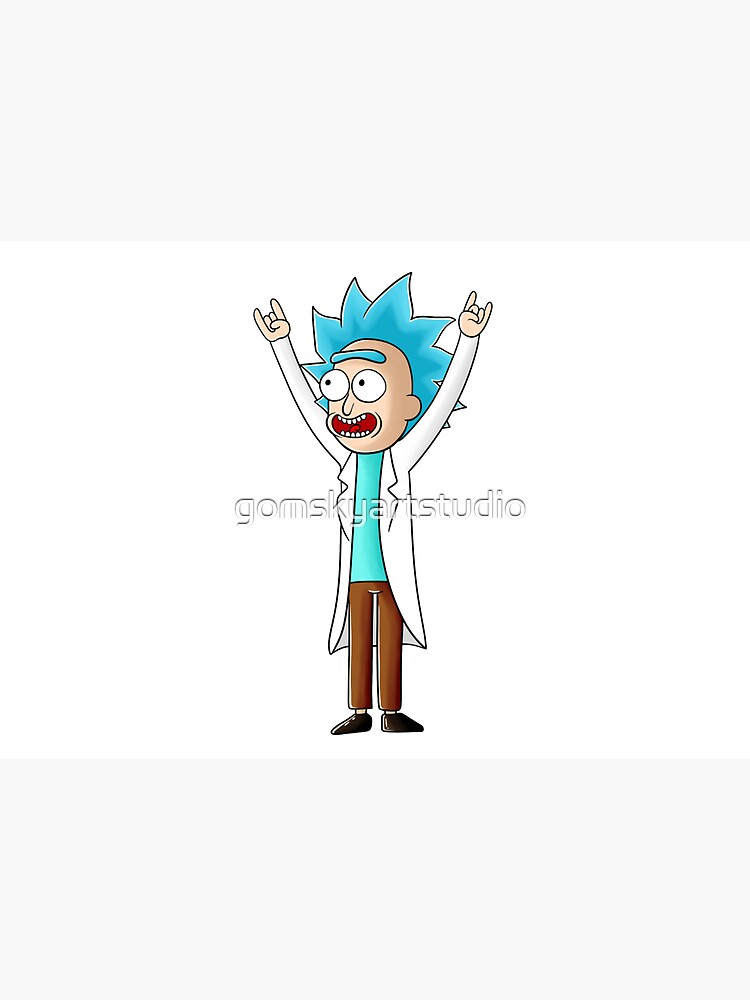 tiny rick by gomskyartstudio