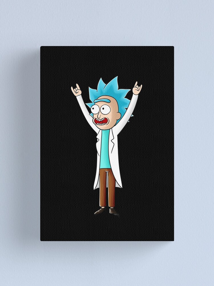 Alternate view of tiny rick Canvas Print