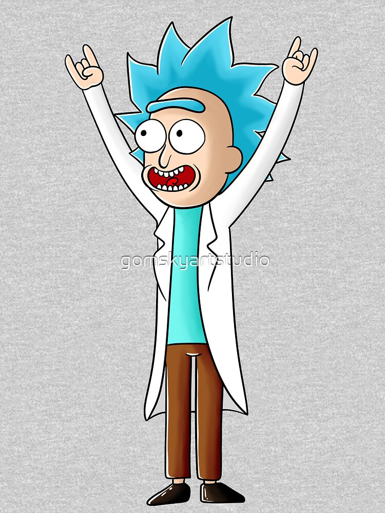 tiny rick by gomskyartstudio