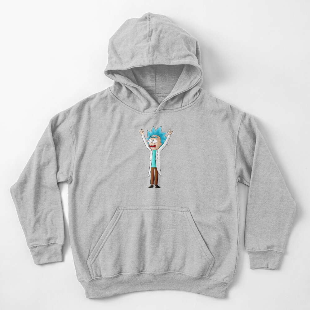 tiny rick Kids Pullover Hoodie