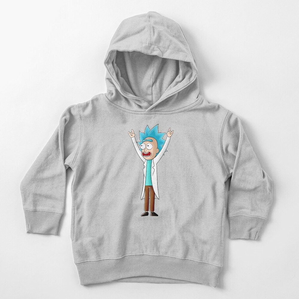 tiny rick Toddler Pullover Hoodie