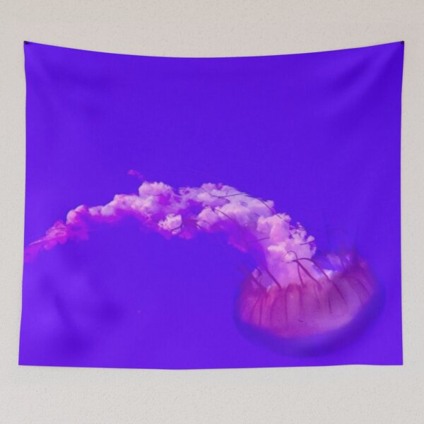 Item preview, Jelly fish in an aquarium  designed and sold by Haya20.