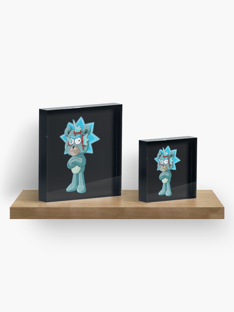 Alternate view of teddy rick Acrylic Block
