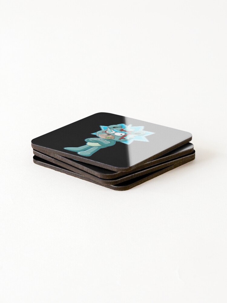 Alternate view of teddy rick Coasters (Set of 4)