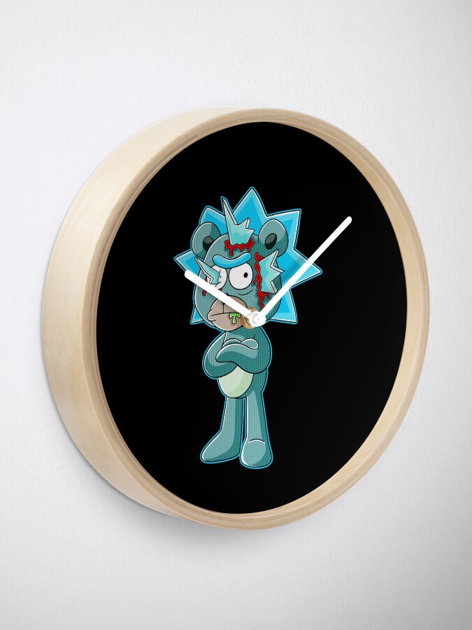 Alternate view of teddy rick Clock