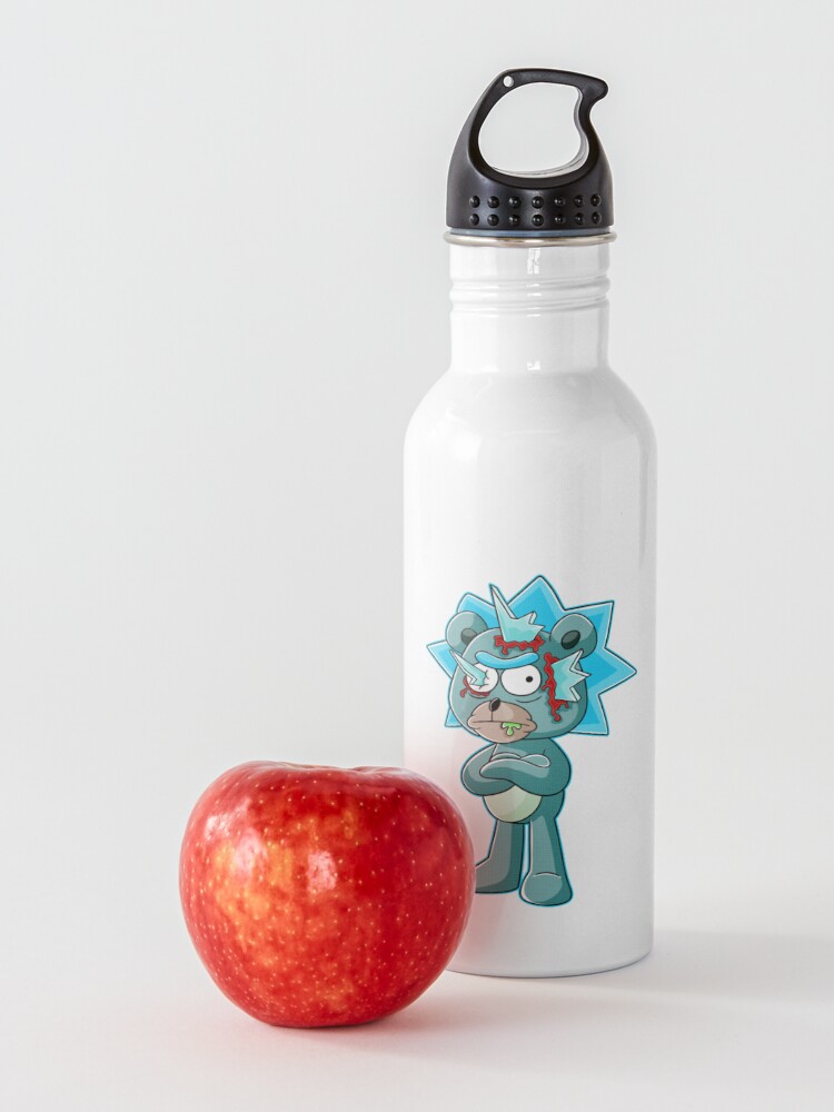Alternate view of teddy rick Water Bottle