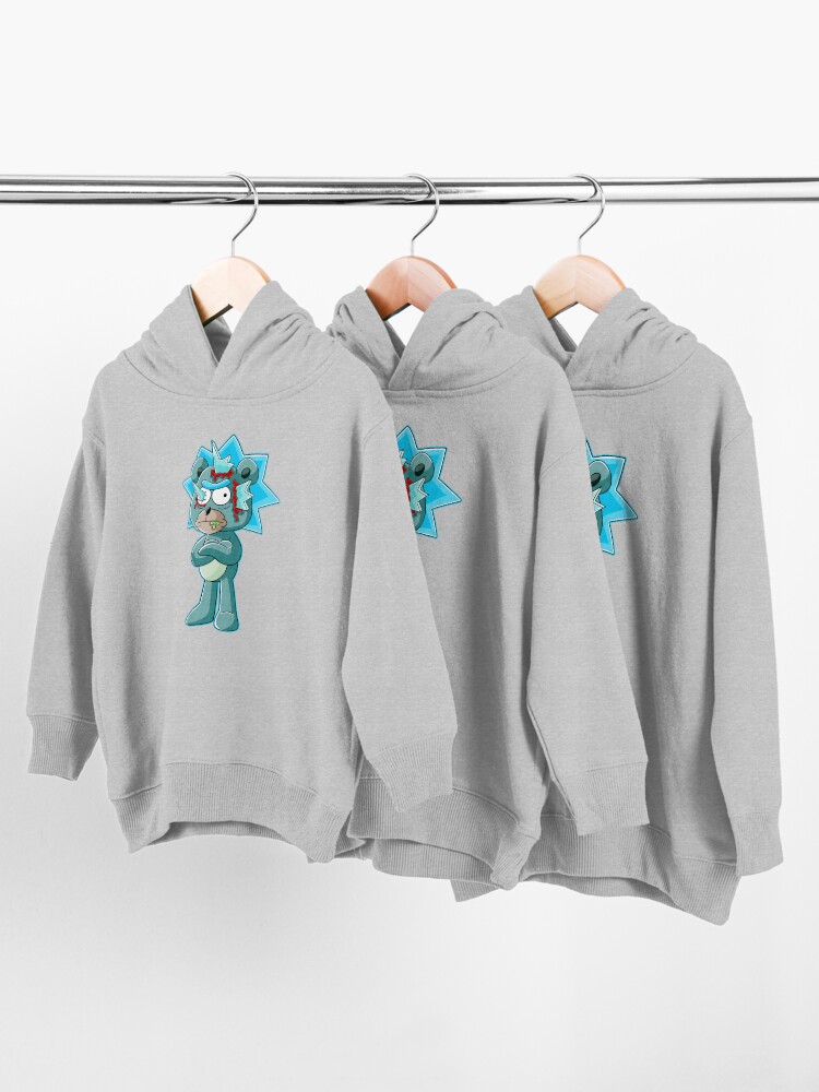 Alternate view of teddy rick Toddler Pullover Hoodie