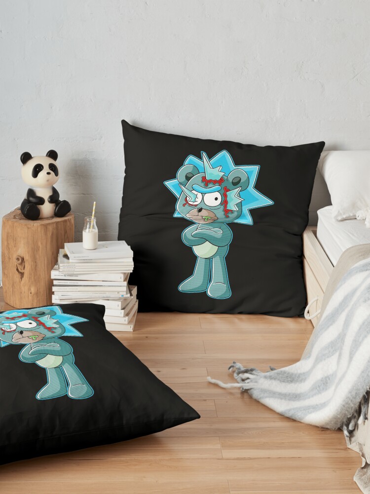 Alternate view of teddy rick Floor Pillow