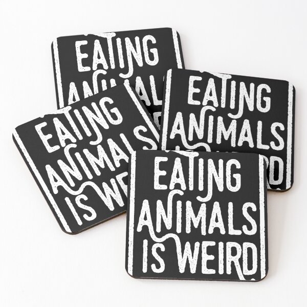 Item preview, Eating Animals Is Weird Vegan Plant Based products designed and sold by Lisbob.