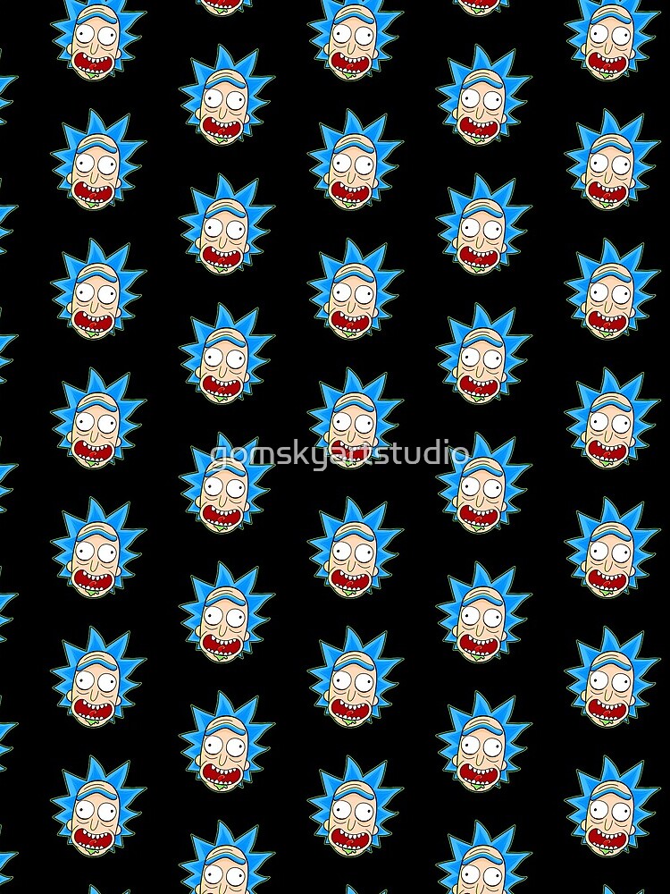 rick and morty rick sanchez by gomskyartstudio