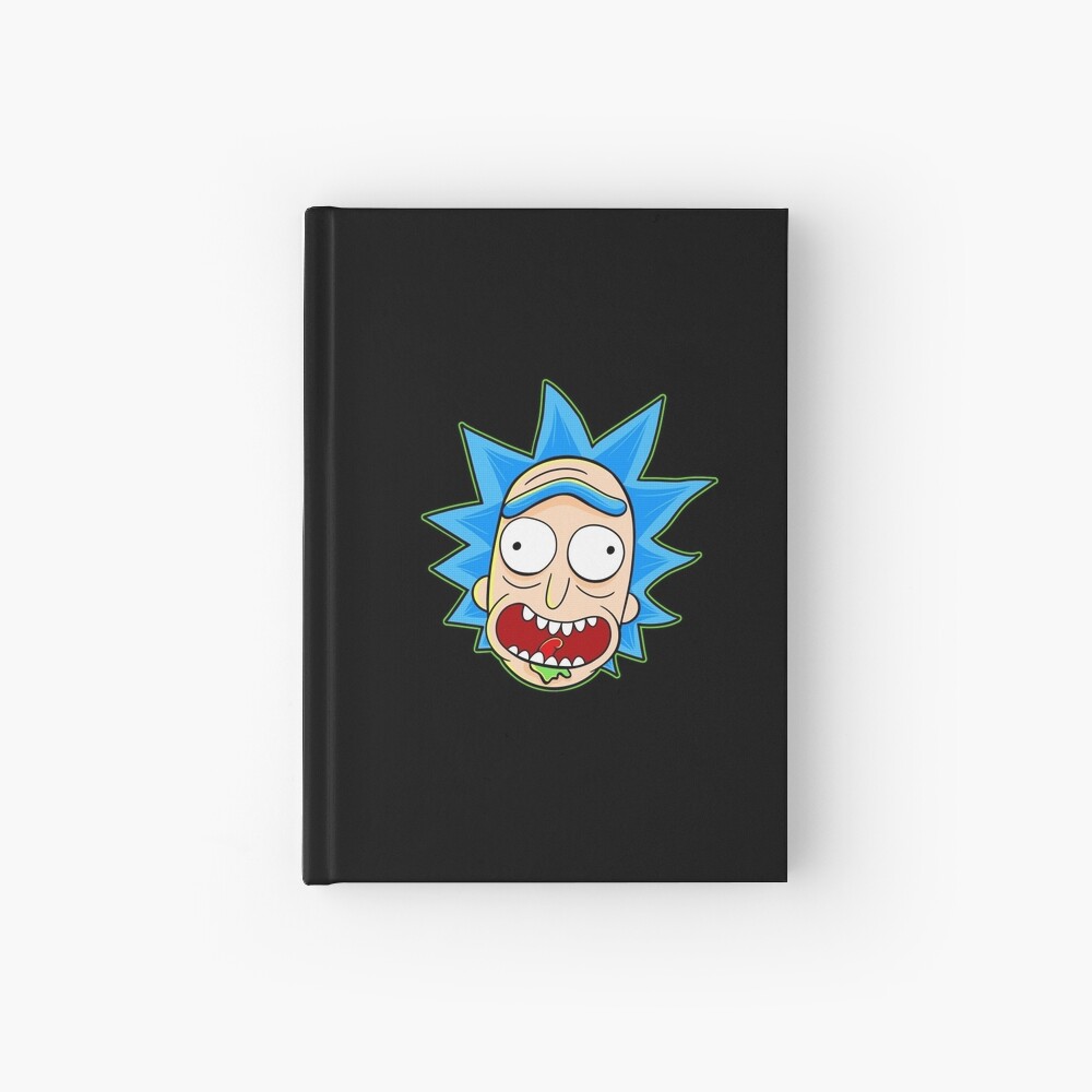rick and morty rick sanchez Hardcover Journal